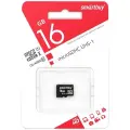 Карта памяти SmartBuy MicroSDHC 16GB UHS-1, Class 10, скорость чтения 30Мб/сек
