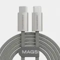 Кабель Magssory Line C 60W 2.4m USB-C Cable, CBL012titan