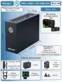 Внешняя видеокарта EGPu Wikingoo T4M3-240W + MSI GeForce RTX 4060 8Gb. Thunderbolt 3/4.