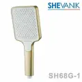 Лейка для душа Shevanik SH68G-1 цвет золотой сатин