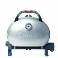 Газовый гриль O-GRILL 500MТ серебристый, портативный, + адаптер А