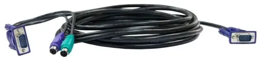 Кабель D-Link DKVM-CB/B1A 1.8м черный