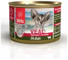 Консервы BLITZ Holistic Adult Cats для взрослых кошек всех пород (телятина с почками) 200 г, 6 шт.