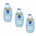 Nivea Гель-уход для душа Нежность и забота ромашка, 750 мл - 3 шт