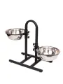 Подставка для мисок разноуровневая, с 2 мисками по 2,5 литра, INFILD