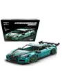 Конструктор Техник Technic Nissan GT-R Ниссан / 993 детали / бирюзовый