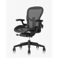 Компьютерное кресло Herman Miller Aeron new B офисное, обивка: текстиль, цвет: graphite