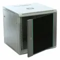 Телекоммуникационный шкаф 19 дюймов 12U 600х600 настенный серый W&T C126060GWTWOF