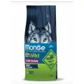Сухой корм Monge BWild LOW GRAIN, для взрослых собак всех пород, с мясом дикого кабана 12кг