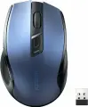 Беспроводная компьютерная мышь UGREEN MU006 (25753) Ergonomic Wireless Mouse 2.4G 4000DPI Silence Design 2.4 GHz/BT. Цвет: синий