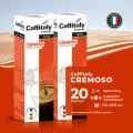 Кофе в капсулах Caffitaly System Ecaffe Cremoso, 20 капсул, для Paulig, Luna S32, Maia S33, Tchibo, Cafissimo