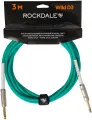 Кабель mono jack - mono jack ROCKDALE Wild D3 (3 м), зеленый