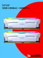 Оперативная память Lexar ARES + RGB DDR5 6400MT/s 32GB (16GBx2) белый