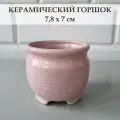 Керамический горшок для суккулентов и кактусов / Керамический горшок для цветов