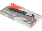 SSD накопитель SunWind NV3 SWSSD004TN3 4ТБ, M.2 2280, PCI-E 3.0 x4, NVMe, M.2, rtl