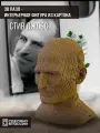Картонный конструктор (3D пазл, интерьерная фигура голова) личность Стив Джобс ( Айфон, мак, макбук ) - 28