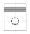 Поршень Mahle/Knecht арт. 015 68 02