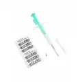 Микрочипы 2.12х12 мм для животных 20 шт в шприце Model WS004
