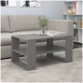 Журнальный стол, 79x50x42см, серый