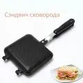 Сэндвич-мейкер для газовой плиты SJ-007 36x15 см, черный