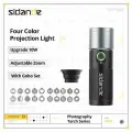 Студийный фонарик SIDANDE 10 Вт для проекционной фотосъемки с фокусировкой