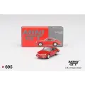 Коллекционная машинка MINI GT 1:64 Porsche 901 1963 Signal Red LHD