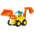 Машинка инерц. музык. Бульдозер подвиж. детали, свет. эффекты, в п 19x24x7,5 см.
