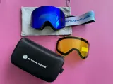Горнолыжные очки Snowledge Top 2 in 1. Синие.