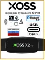 XOSS X2 PRO спортивный нагрудный пульсометр, кардиомонитор, датчик ЧСС, датчик сердечного ритма Bluetooth ANT+ аккумуляторный влагостойкий с памятью для плавания