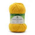 Пряжа для вязания Камтекс 'Бюджетная макси' 150гр 140м (шерсть 40%, акрил 60%) (104 желтый), 4 мотка