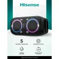 Колонка Bluetooth беспроводная Hisense Party Rocket 160 Bluetooth 5.0, сабвуфер, AUX, 5100 мАч, время работы до 12 ч