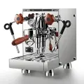PSM05C， полуавтоматическая кофемашина E61， головка для заваривания， вибрационный насос ULKA， молоток для порошка，58 мм， бойлер с температурой 80-135 ° C， самопрограммируемая паровая насадка с четырьмя отверстиями， водяной насос с внешним трансформатором
