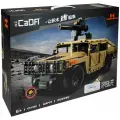 Радиоуправляемый конструктор CADA военный бронированный автомобиль HumVee (628 деталей) - C51202W