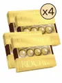 Конфеты шоколадные с орехом подарочные Ferrero Rocher 125 г 4 шт