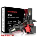 Светодиодные лед лампы H4/H19 A98 Ver.2 автомобильные, лампа H4 LED