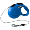 Поводок-рулетка для собак Flexi Classic M 8 м M 5 мм синий