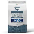 Корм для стерилизованных кошек Monge Natural Superpremium, профилактика избыточного веса, с форелью 400 г