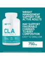 Жиросжигатель, 750 мг 90 капсул, спортивное питание, таблетки для похудения женщин и мужчин, Конъюгированная линолевая кислота-С
