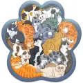 Нескучные игры Кошки (8067), 14 дет., 24х26х0.8 см, разноцветный