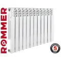 Радиатор секционный алюминиевый ROMMER OPTIMA 500 - 12 секц.