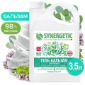 Synergetic Биоразлагаемый гель-бальзам для мытья посуды и детских игрушек Эвкалипт и горный чабрец, 3.5 л, 3.58 кг