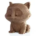 Пазл Eco Wood Art Копилка. Кошечка, деревянный, 3D