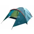 Палатка 3-х местная Greenwood Target 3 синий/оранжевый 2-х слойная