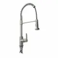 Смеситель кухонный MAGNUS с гибким пружинным изливом