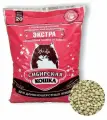 Сибирская кошка Экстра Впитывающий наполнитель для длинношерстных кошек, 11.1кг