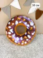 Декоративная подушка игрушка Пончик 38 см.