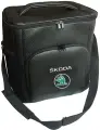Термосумка 20 л из экокожи с вышивкой SKODA