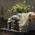 Набор махровых полотенец Tivolyo Home Leopard (горчичный) 2 предмета