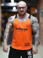 Майка Inferno Style, размер L, оранжевый