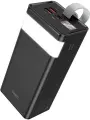 Внешний аккумулятор Power Bank Hoco J86 40000 mAh 148Wh / Поддержка 22.5W супер быстрая зарядка Светодиодный свет, черный